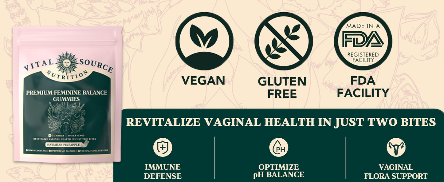 Vital SOURCE PREMTUM TFEMTNNE BALANCE GUMMTES