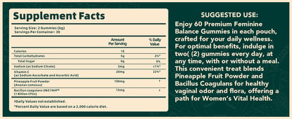 Vital SOURCE PREMTUM TFEMTNNE BALANCE GUMMTES