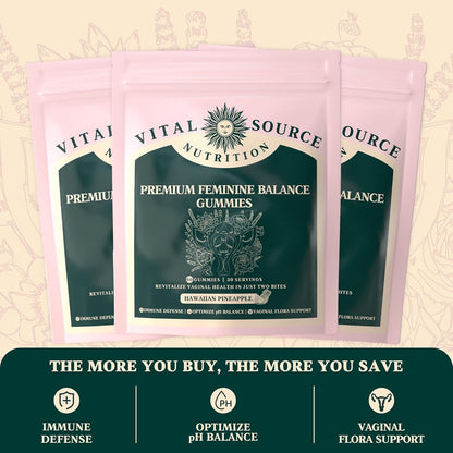 Vital SOURCE PREMTUM TFEMTNNE BALANCE GUMMTES